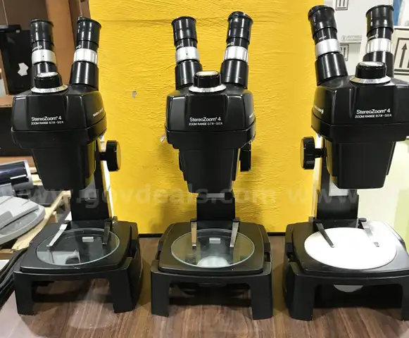 3 Used StereoZoom 4 microscopes. (OP)