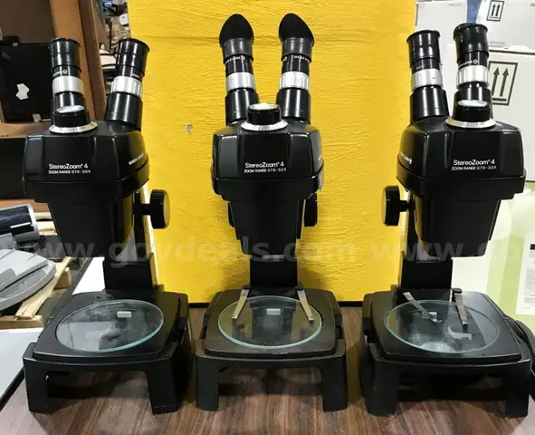 3 Used StereoZoom 4 microscopes. (OP)