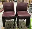 16 used maroon stackable chairs. (OP)