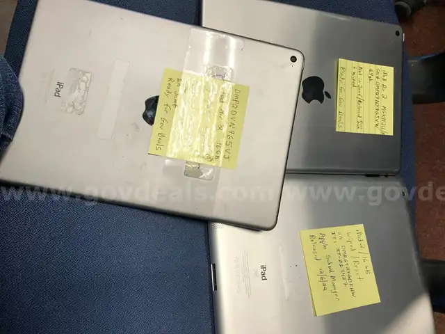 2 used iPad air and 1 used iPad 2. (OP)