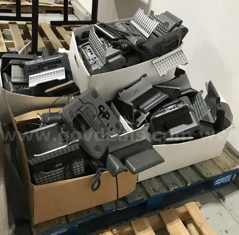 Used pallet of office phones. (OP)