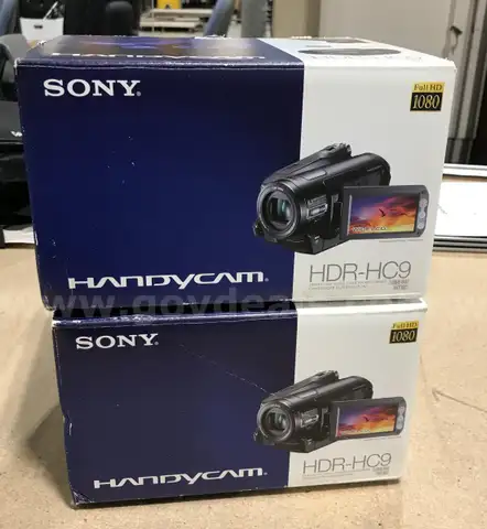 2 used Sony Handycam HDR-HC9.  (OP)