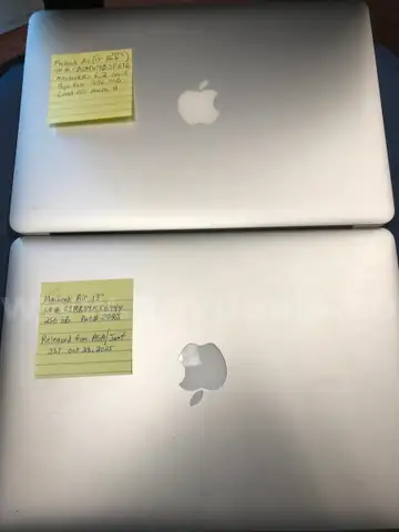 2 used MacBook Airs. (OP)