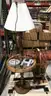 Used standing lamp and matching magazine holder. (OP)