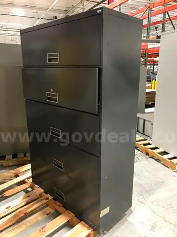 2 used 5 drawer lateral filing cabinets. (OP)