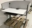 3 used Handicapped desk with manual controls. (OP)