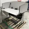 3 used Handicapped desk with manual controls. (OP)