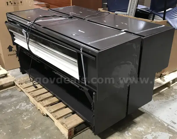 4 used overhead metal bins. (OP)