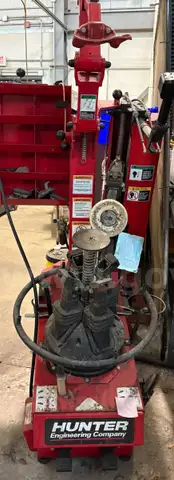 Used Tire changer by Hunter engineering company. (FG)