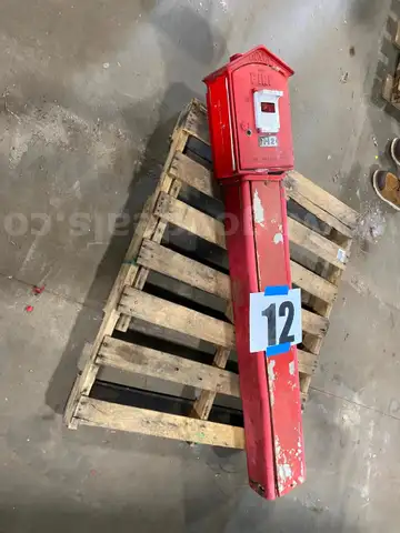 Gamewell Equipment - Rectangular Pedestal, Box 112