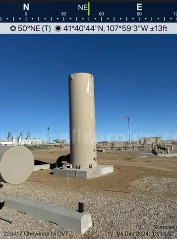 Blowdown Silencer, Vertical, 60in X 17ft 4in