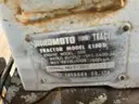 Tractor, Hinomoto E150D, Qty 1