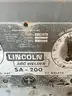 Welding Machine, Lincoln SA-200, Arc, Qty 1