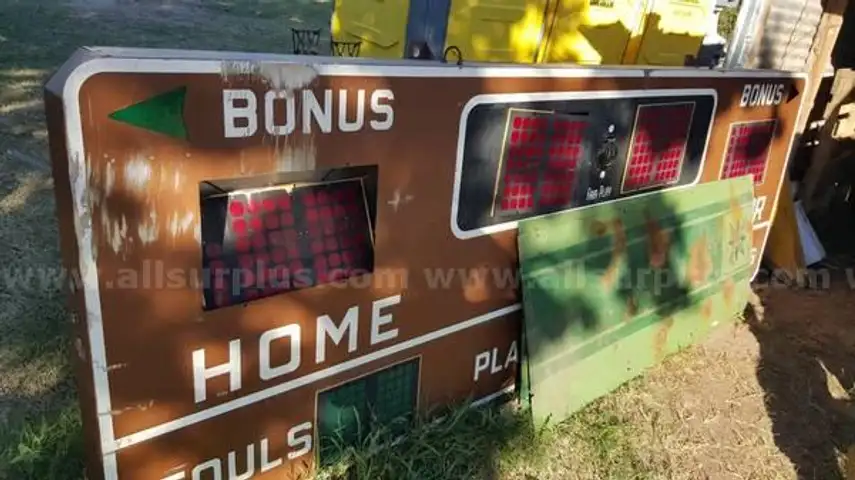 INDOOR/OUTDOOR SCORE BOARD
