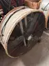 large inventory of shop fans and oil burning space shop heaters