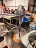 large inventory of shop fans and oil burning space shop heaters
