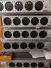 Bitcoin and Ethereum mining operation with backup generator power