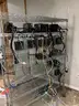 Bitcoin and Ethereum mining operation with backup generator power