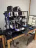 Bitcoin and Ethereum mining operation with backup generator power