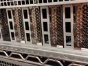 Bitcoin and Ethereum mining operation with backup generator power