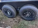 NEW DUAL TANK FUEL TRAILER HEAVY AXLES