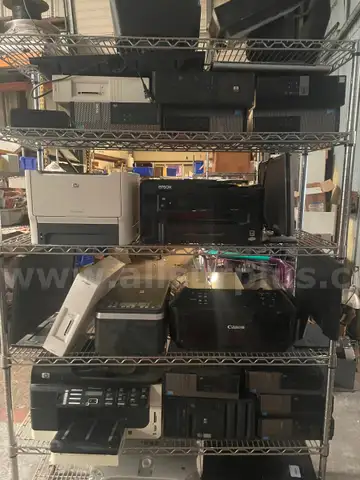 OFFICE CLOSE OUT-COMPUTERS- PRINTERS- MONIOTORS