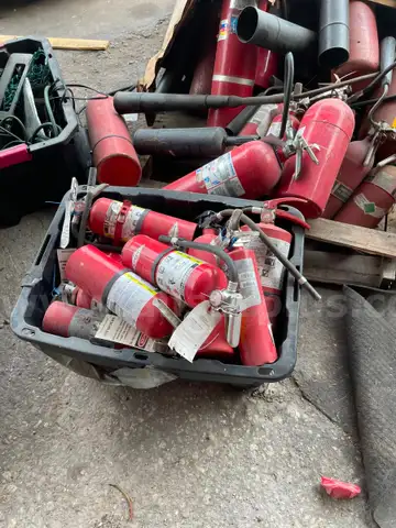 FIRE EXTINISHERS APROX. 2 PALLETS