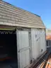 10x20 PORTABLE STORAGE BUILDING ON SKIDS
