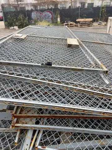 Temporary Construction Fence Panels