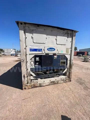 CARRIER TRANSICOLD REFRIGERATED CONTAINER WITH BACK UP POWER