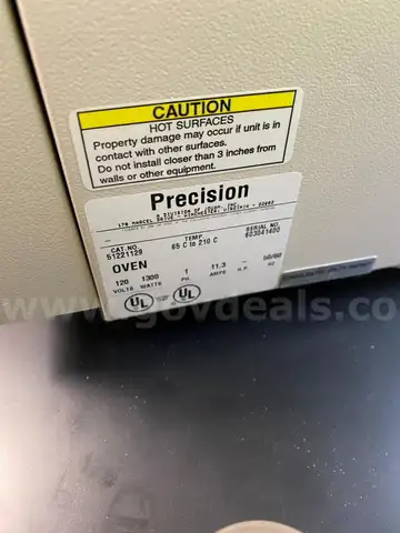 Precision Oven/Incubator Model:51221129