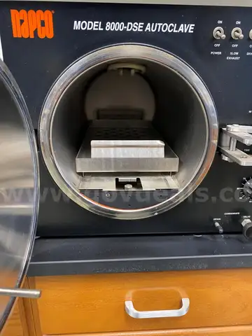 NAPCO 8000-DSE Benchtop Autoclave (used for sterilizing lab equipment)