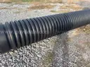 HDPE pipe (high-density polyethylene pipe), corrugated drainage pipe - 10pc Lot (24"dia x 20' long)