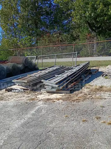 1 Lot of 2 Commercial Garage Doors - 14&#x27; x 14&#x27;