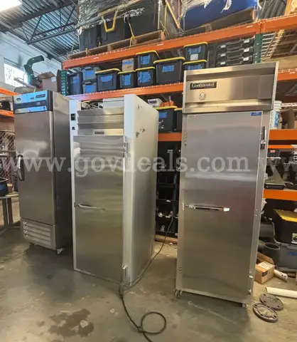 Lot of 3 Commercial Refrigerators