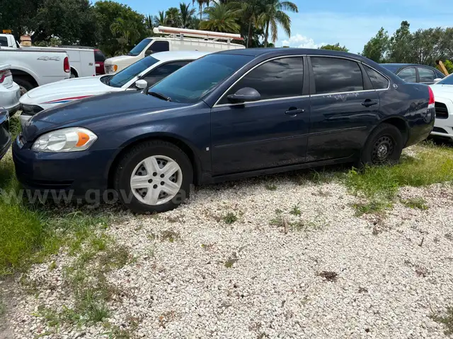 2007 Blue Chevrolet Impala