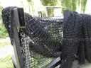 Track and field throwers cage.