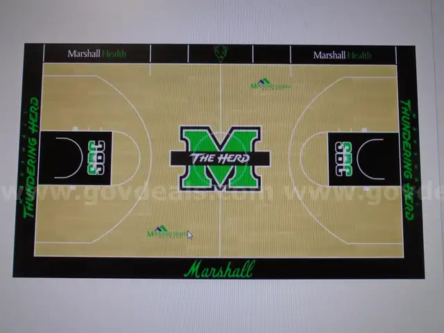 NCAA Tournament Regional Championship Basketball Arena Floor