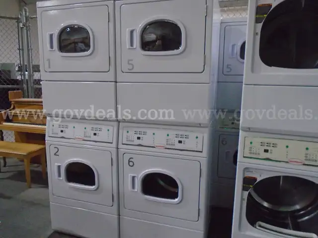 Speed Queen double stacked dryers (10 double units)