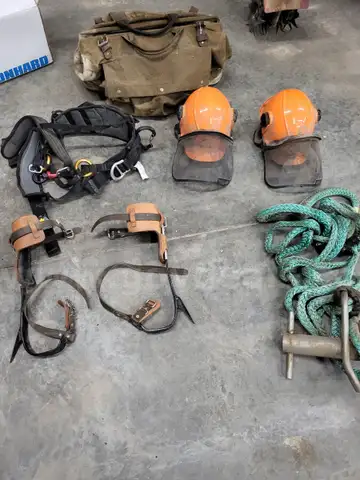 LOT of Tree Climbing Gear