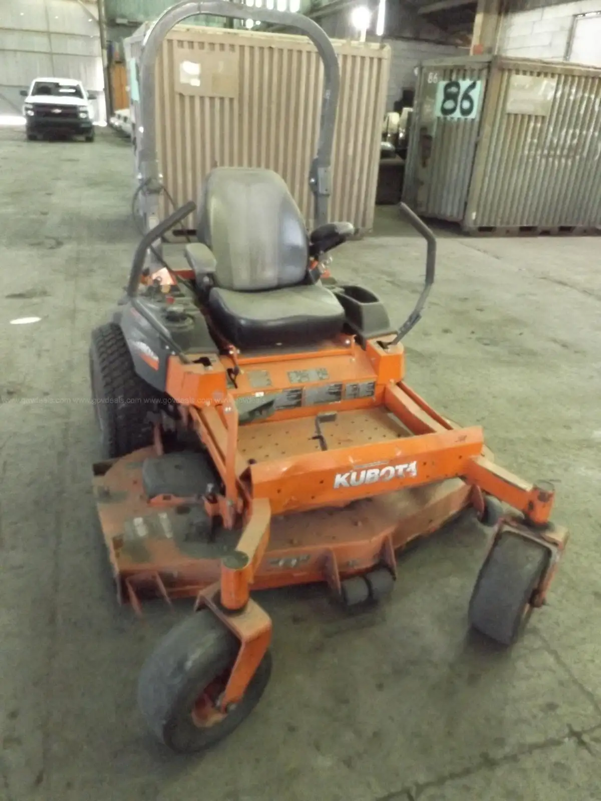 2016 Kubota Z725 KH 60 Inch Cut Zero Turn Mower GovDeals
