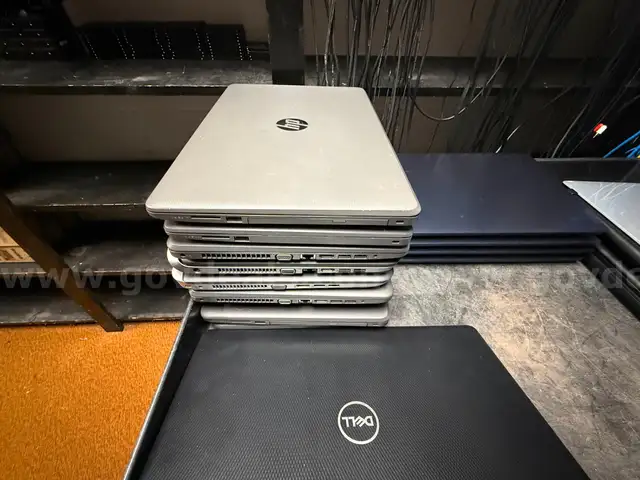16 Various Laptop Computers