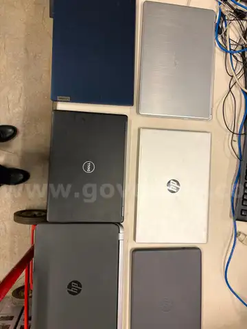 5 Various Laptops/ 1 Chromebook