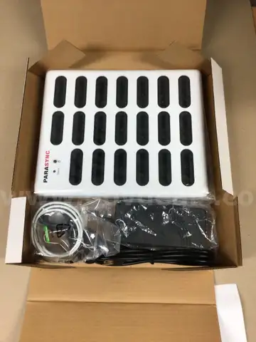 PARASYNC 20-Unit Charging and Synchronization Dock, Model PARAi20, Condition: New in Box.
