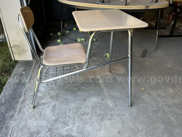 18 inch combo desk for high school students