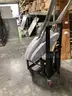 Three (3) Folding Cocktail Tables &#x26; Metal Cart