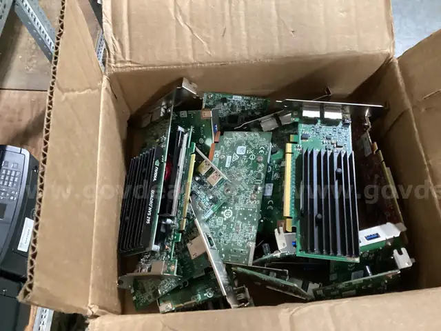 Box of Graphics Cards