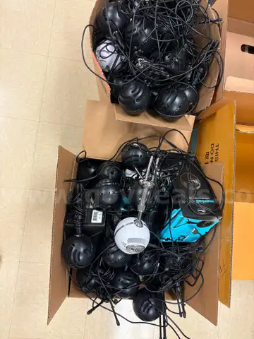 Lot of Snowball Microphones