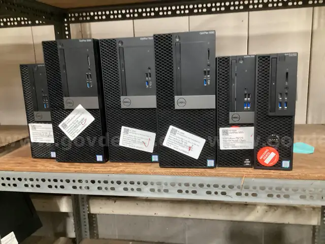 Lot of 6 Dell Desktops