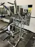 Lot 2 Squat Rack with Bench Seat &#x26; Lateral Pull Down Machine